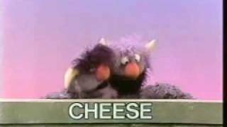 Classic Sesame Street  2headed Monster CHEESE [upl. by Oizirbaf]