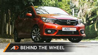 2019 Honda Brio Review  Behind the Wheel [upl. by Hepzi]