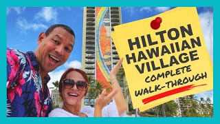 Hilton Hawaiian Village Detailed Walking Tour  Oahu Hawaii [upl. by Acima]