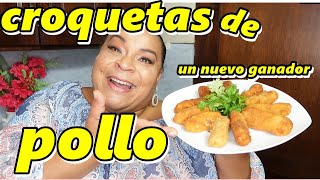 COMO HACER CROQUETAS DE POLLO NEGOCIO DESDE CASA [upl. by Zilef]