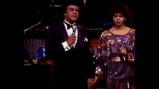 Johnny Mathis  Deniece Williams  Too Much Too Little Too Late [upl. by Marijane]