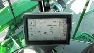 John Deere Flex Draper Calibration  Rigid Mode [upl. by Eineg]