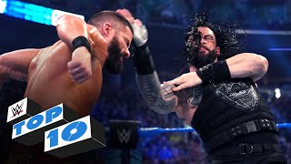 Top 10 Friday Night SmackDown moments WWE Top 10 Jan 17 2020 [upl. by Lleznov]