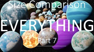 EVERYTHING Size Comparison 2021 Part 7 3D 4K 60FPS [upl. by Sivia]