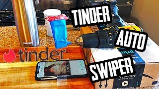 HOMEMADE TINDER AUTO SWIPER [upl. by Ecinna]