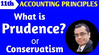 Prudence or conservatism principle of accounting  What is Prudence concept [upl. by Ahsan]