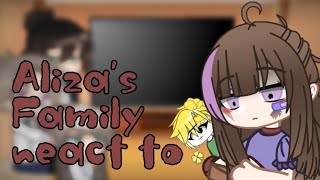 Alizas family react toHorrortale AURUSENG [upl. by Efeek654]