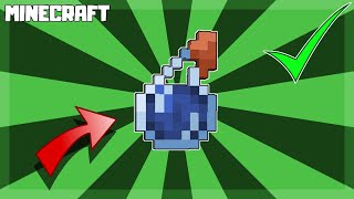 How to Make a SPLASH POTION in Minecraft 1163 [upl. by Nanette]