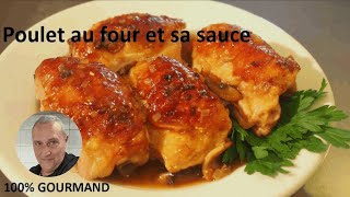 Poulet au four et sa sauce inratable [upl. by Idette]