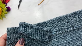 Tubular Bind Off With Set Up Rows [upl. by Jarlen]