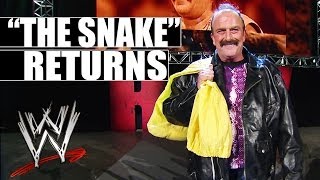 Jake quotThe Snakequot Roberts returns to WWE [upl. by Osi415]