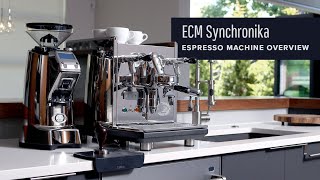 ECM Synchronika Espresso Machine Review [upl. by Beitnes266]