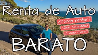 Dónde rentar un auto 🚗 Cuál arrendadora de autos contratar 🤑 Cómo rentar un carro barato [upl. by Janey]