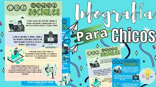 Cómo hacer INFOGRAFÍAS en Word💻 [upl. by Hulda72]