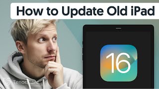 How to Update Old iPad to iOS 1617 [upl. by Eisset698]