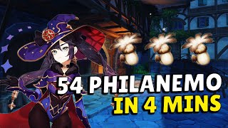 54 PHILANEMO MUSHROOM ROUTE IN 4 MINS SUPER FAST GUIDE  Route map included [upl. by Valida967]