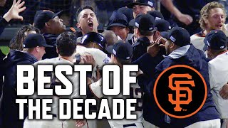 SF Giants Best Moments of the 2010s [upl. by Sset4]