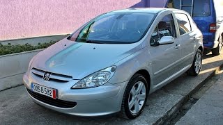 Peugeot 307 20HDI 108hp 2002 [upl. by Moncear]