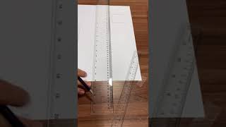 How to draw a vertical and horizontal lines [upl. by Nediarb494]