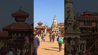 Beautiful Bhaktapur Durbar Square ❤️ [upl. by Eikram]