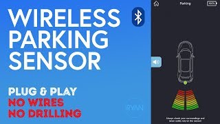 WIRELESS PARKING SENSOR by FENSENS  NO WIRES  EASY INSTALL [upl. by Evyn946]