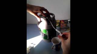 Quick review of the Heineken Blade beer dispenser  Moretti Professional Bundle [upl. by Sifan]