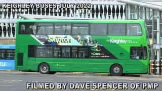 KEIGHLEY BUSES FILMED JULY 2022 [upl. by Mirak]