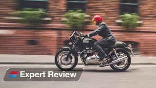 2014 Triumph Thruxton bike review [upl. by Nikos]