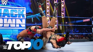 Top 10 SmackDown moments WWE Top 10 July 23 2021 [upl. by Hnahc]