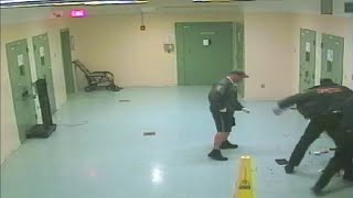 Video shows MiamiDade corrections officer punch inmate [upl. by Tam64]