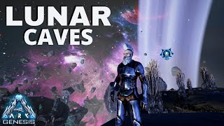 ALL Lunar Cave Locations with Build Tests  ARK  ARK Survival Evolved  Genesis [upl. by Eyaf]