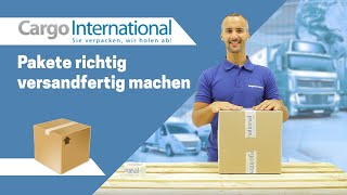 Paket amp Päckchen versenden und verpacken  So geht Paketversand richtig [upl. by Hales]