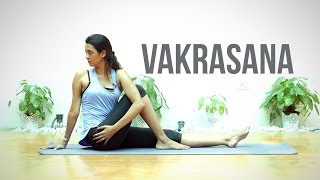 How to do Vakrasana Twisted Pose [upl. by Jephum374]