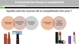 La productivité des firmes source de compétitivité des pays [upl. by Ailefo485]