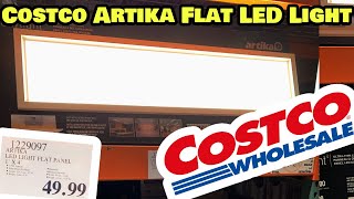 Costco Artika Skylight LED Panel Light Review and Install [upl. by Woodcock550]