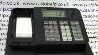 How To Make The Casio SEG1 SES700 PCRT273 SMT274 Print Receipts [upl. by Hungarian]