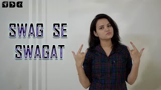 Easy Dance steps for SWAG SE SWAGAT song  Shipras Dance class [upl. by Henigman485]