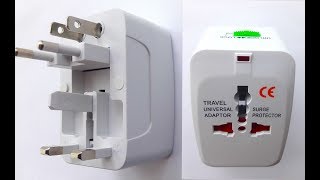 Universal International Travel Plug Adapter with 2 USB Ports [upl. by Yolande]