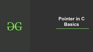 Pointers in C Basic  GeeksforGeeks [upl. by Ramin]