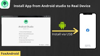 How to directly install app from Android studio to your mobile  Android studio tutorial [upl. by Gans]