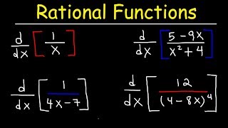 Derivatives of Rational Functions [upl. by Amethyst]