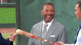 MLB Central Gary Sheffield Talks Hitting Style [upl. by Cammy538]