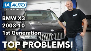 Top 5 Problems BMW X3 SUV 1st Generation 200310 [upl. by Atig162]