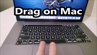 MacBook How to Drag and Drop Files [upl. by Nohsed741]