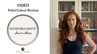 Paint Colour Review Sherwin Williams Incredible White [upl. by Sweyn731]