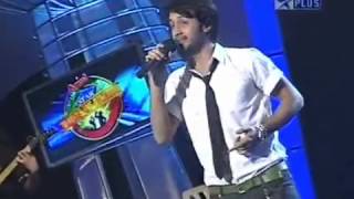 Atif Aslam Tere Bin In Star Voice of India Real Slap To Abhijeet bhattacharya [upl. by Hannad]