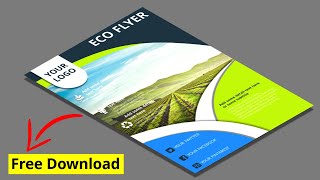 Creative A4 Flyer Design  PowerPoint Tutorial [upl. by Eded]