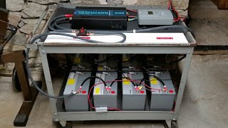 24v Emergency Battery Backup System 3000w 72kWh [upl. by Amluz967]