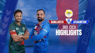 Bangladesh vs Afghanistan Highlights  3rd ODI  Afghanistan tour of Bangladesh 2023 [upl. by Eicaj]