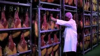 Production process of Spanish Serrano ham [upl. by Katleen]